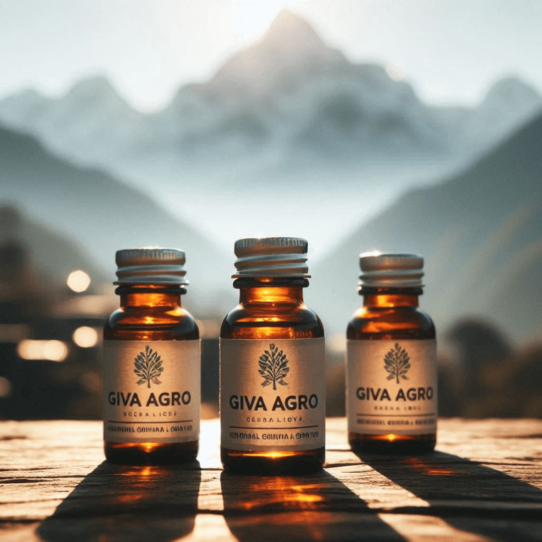 Steam distilled essential oils