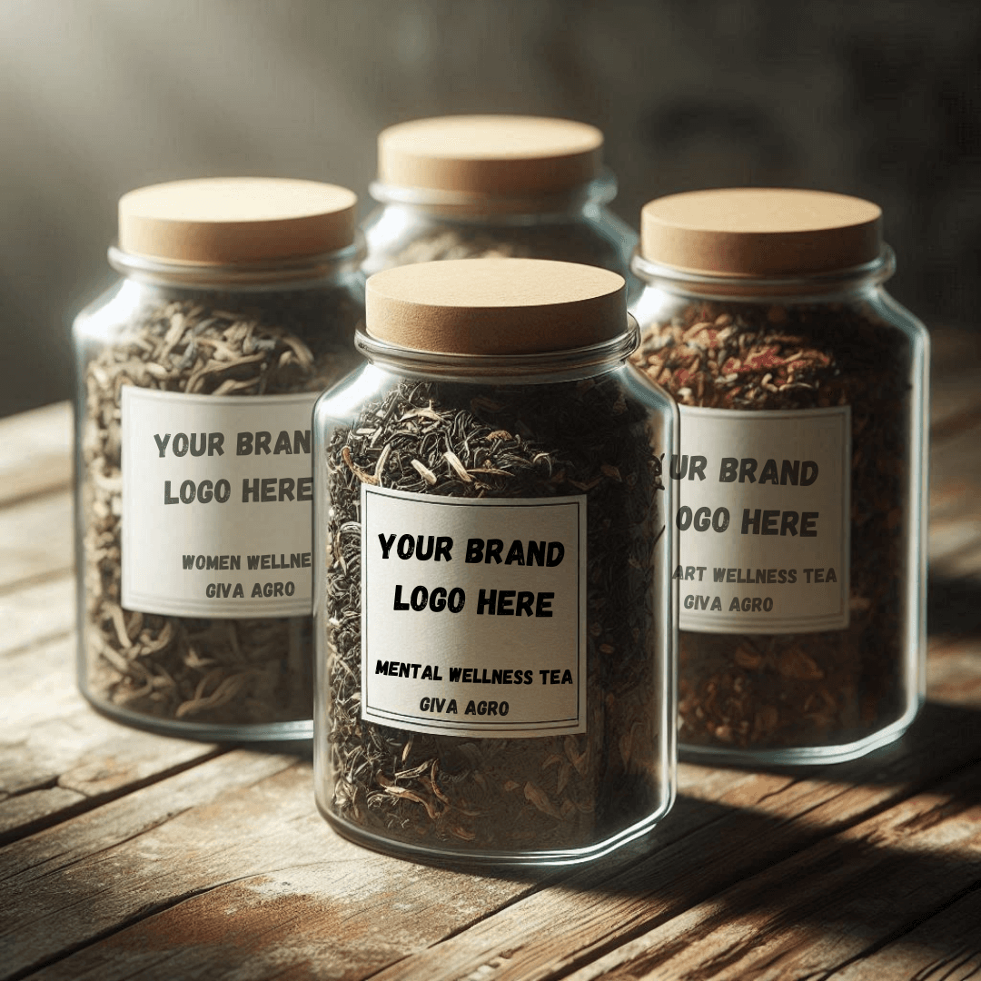Unlock the Power of Nature with Giva Agro’s Private Labelled Herbal Tea Blends.