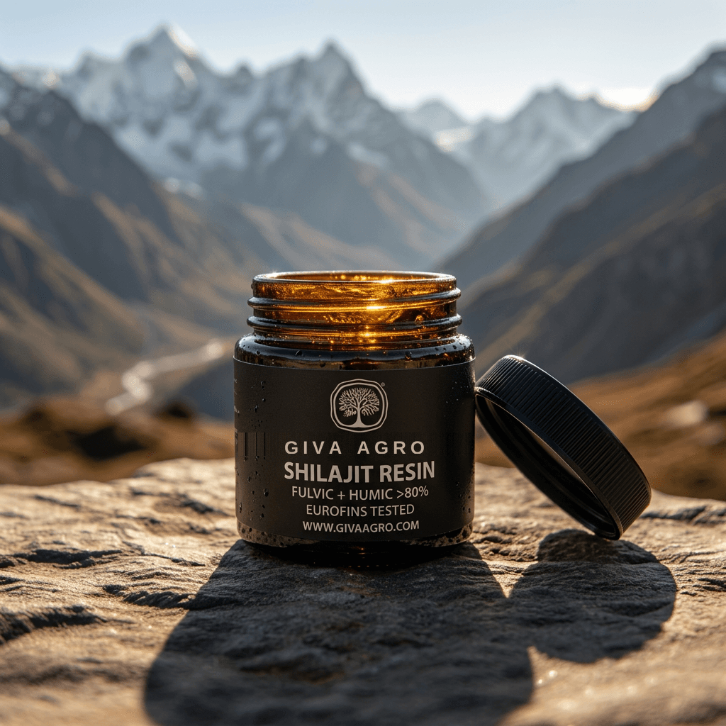 Pure Himalayan Shilajit Resin: What It Is,Why It's Different, and How Giva AgroSources It Responsibly.